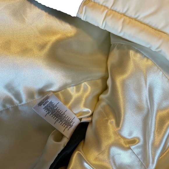 Calvin Klein Womens Ivory & Black Quilted Stretch Sides Puffer Vest Small NWOT - Picture 12 of 12